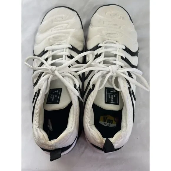 Nike Women's Nike Air Vapormax Plus Size 8 White/Black Women's Sneakers - Picture 5 of 8